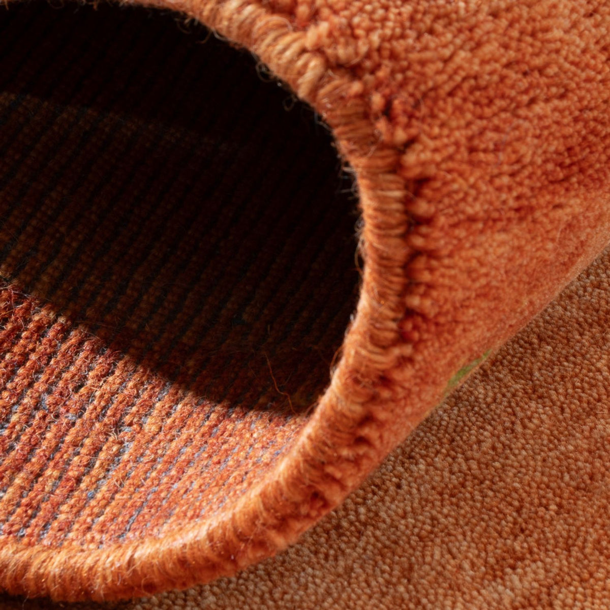 Alfombra Gabbeh - Indus - 140 x 70 cm - naranja