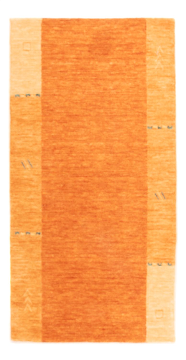 Alfombra Gabbeh - Indus - 140 x 70 cm - naranja