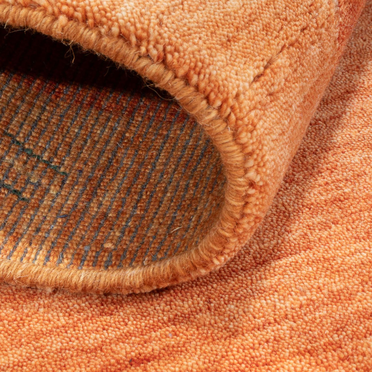 Alfombra Gabbeh - Indus - 140 x 70 cm - naranja