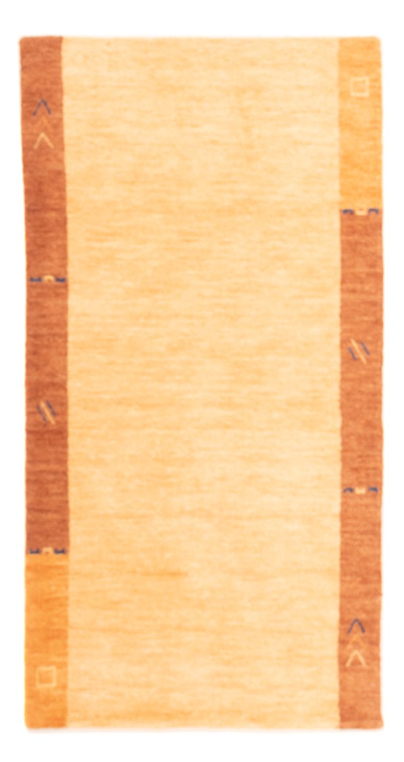 Alfombra Gabbeh - Indus - 140 x 70 cm - beige