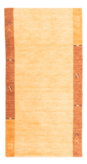 Alfombra Gabbeh - Indus - 140 x 70 cm - beige
