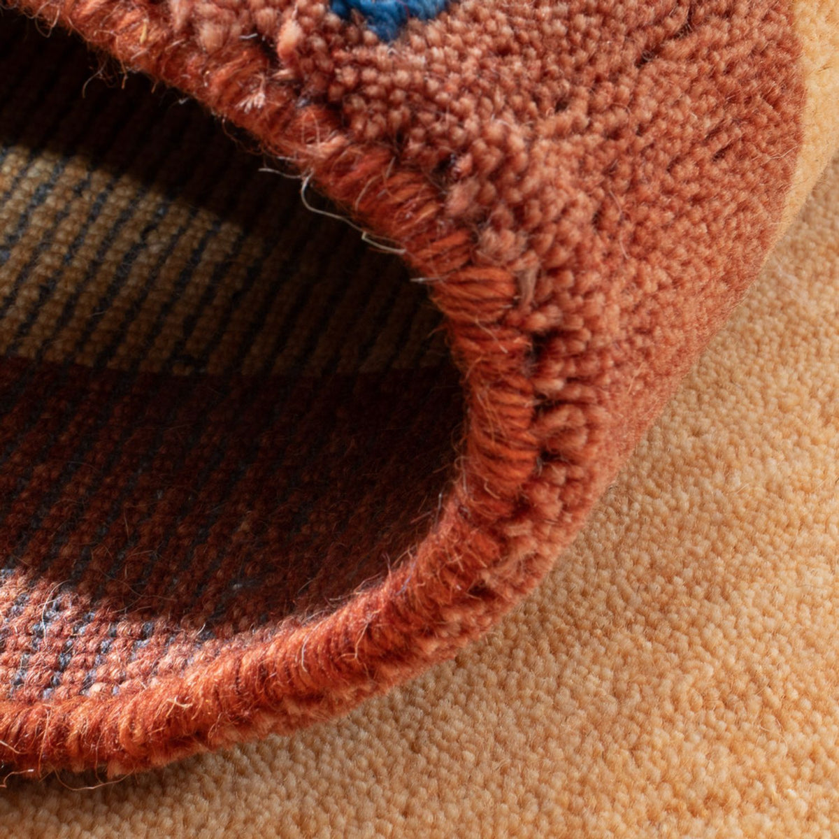 Alfombra Gabbeh - Indus - 140 x 70 cm - beige