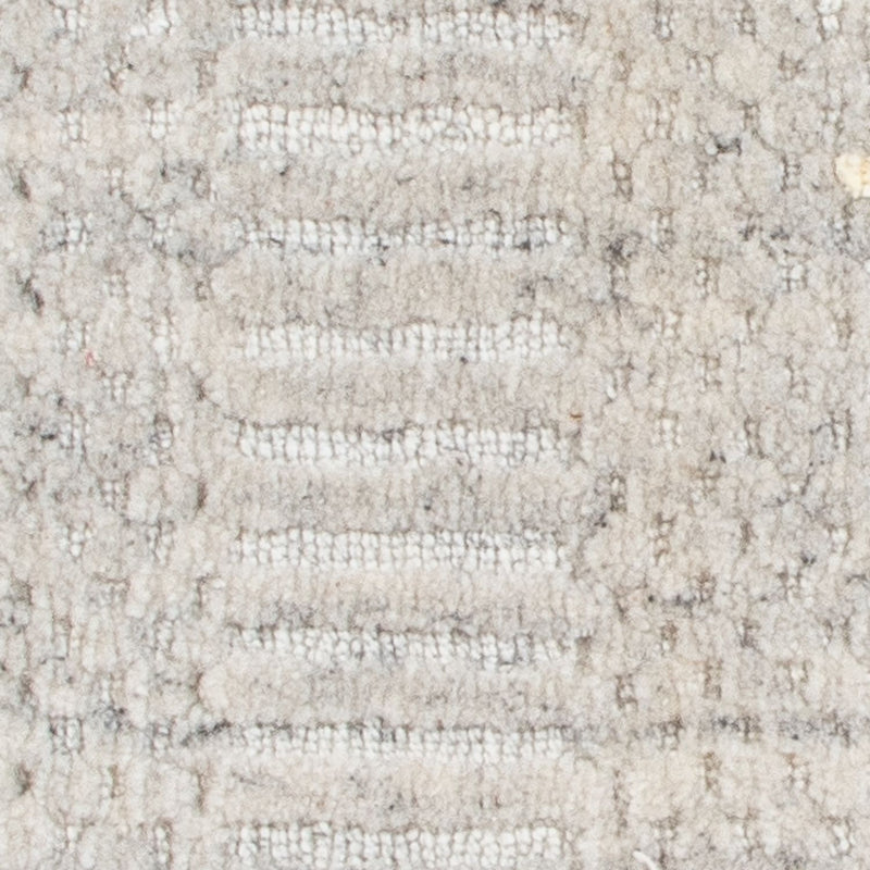 Alfombra de lana cuadrado  - 30 x 30 cm - gris claro