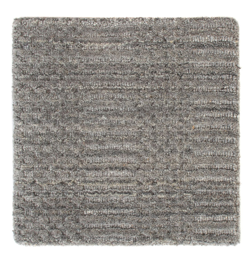 Alfombra de lana cuadrado  - 30 x 30 cm - gris