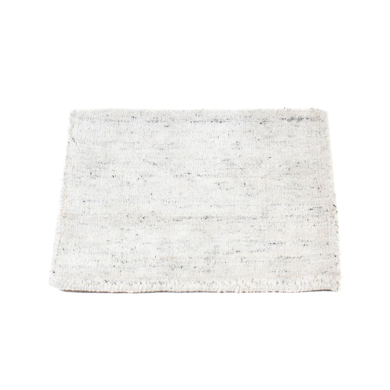 Alfombra de lana cuadrado  - 30 x 30 cm - gris claro