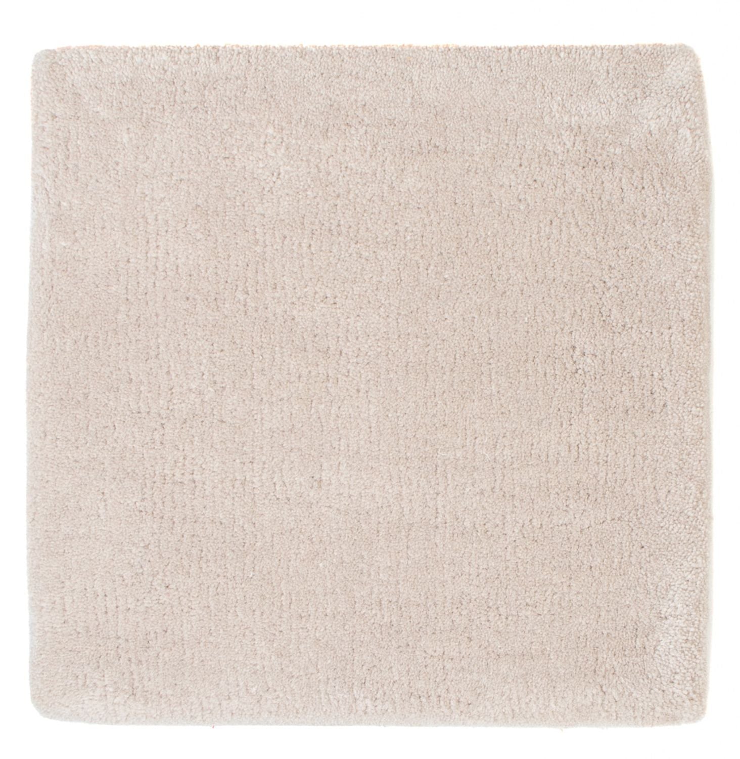 Alfombra de lana cuadrado  - 30 x 30 cm - gris claro
