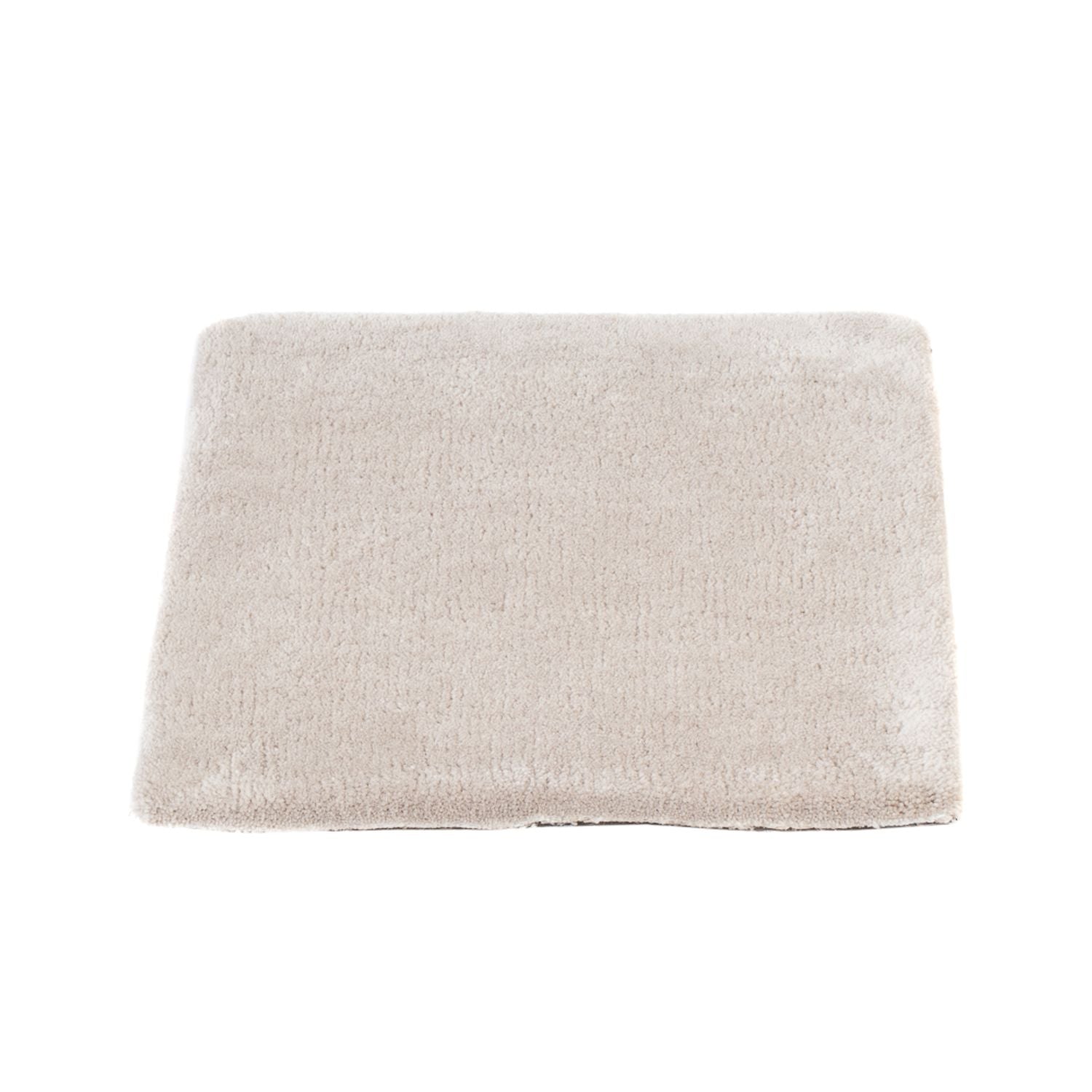 Alfombra de lana cuadrado  - 30 x 30 cm - gris claro