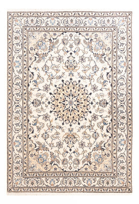 Alfombra oriental - Nain - Indus - 232 x 157 cm - crema
