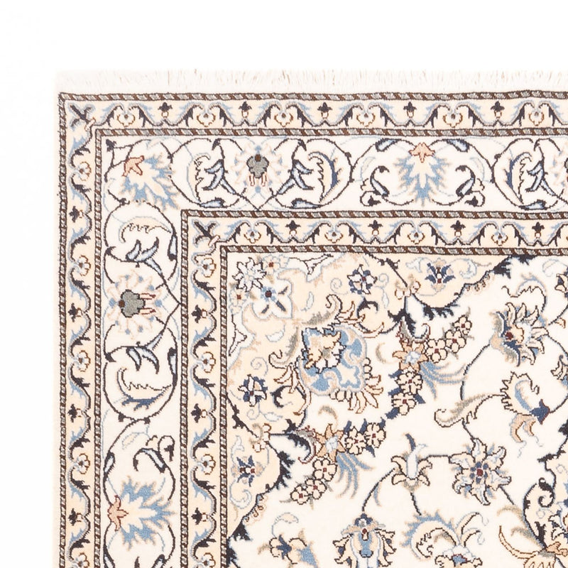 Alfombra oriental - Nain - Indus - 232 x 157 cm - crema