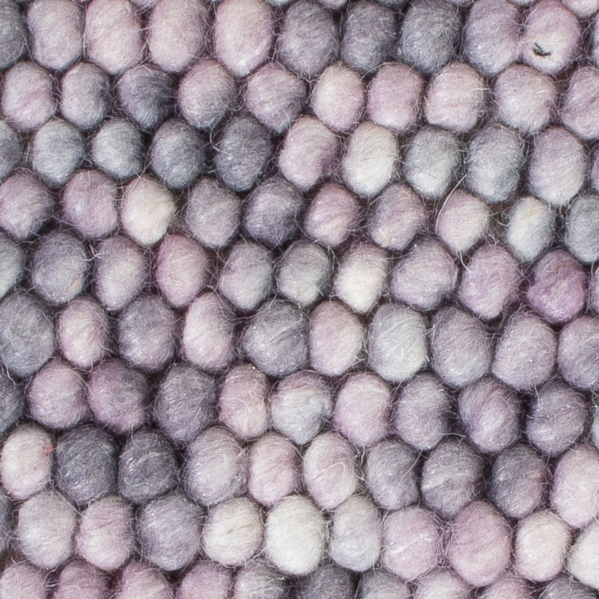 Alfombra de lana cuadrado  - 32 x 32 cm - multicolor