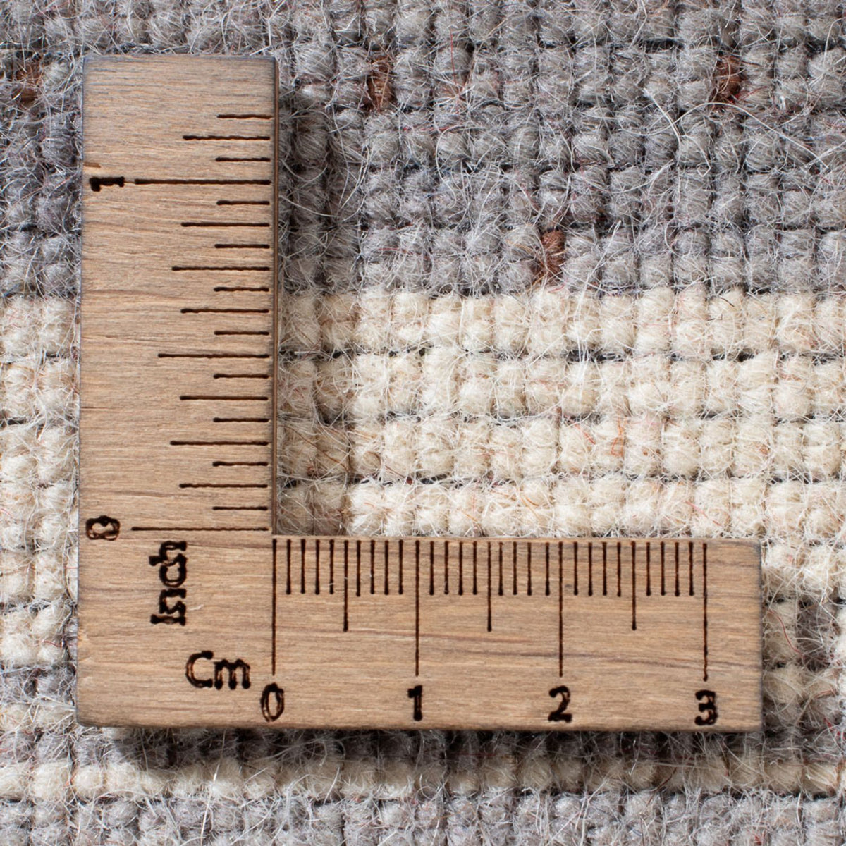 Alfombra Gabbeh - Loribaft Softy - 90 x 60 cm - beige oscuro