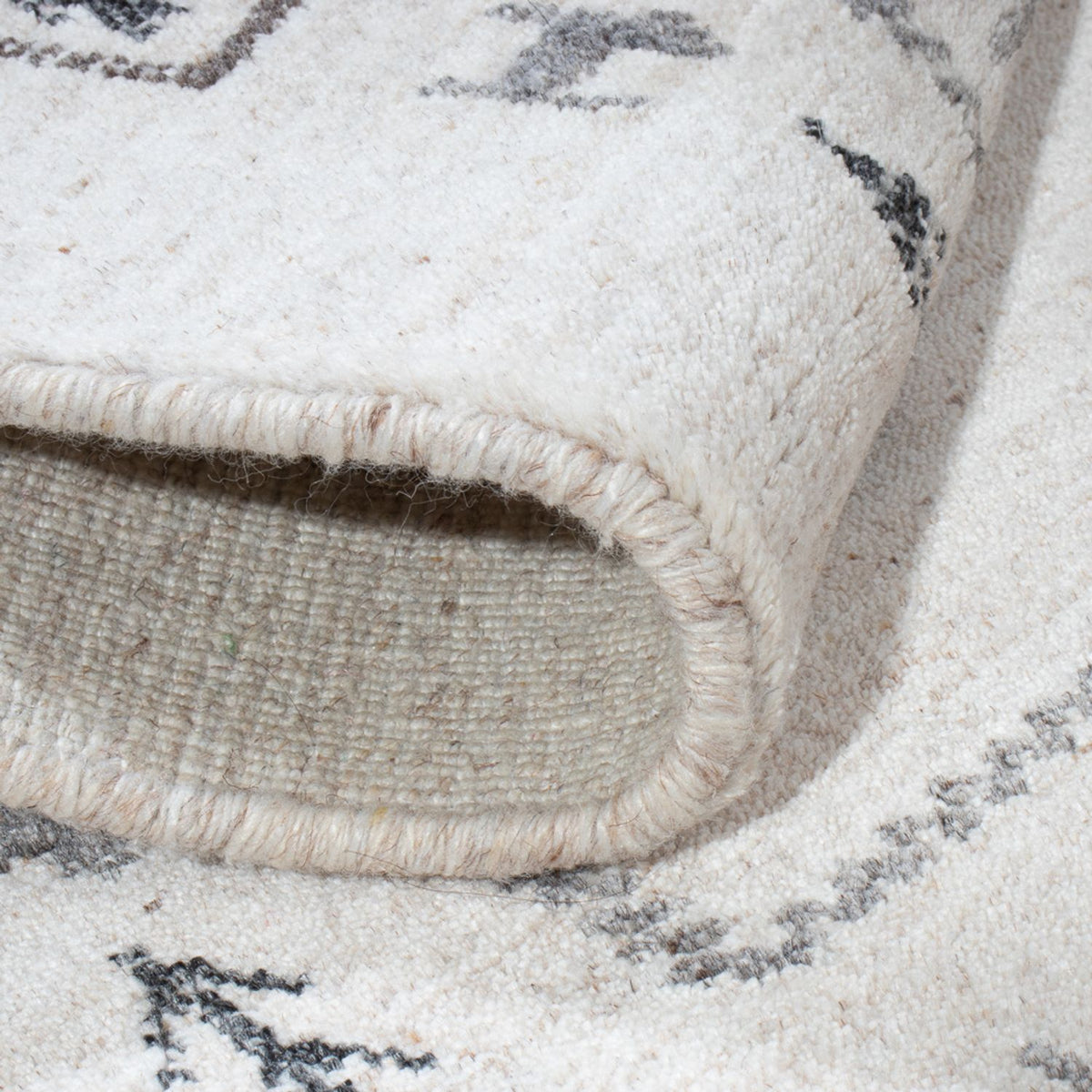 Alfombra Gabbeh - Indus - 90 x 60 cm - beige