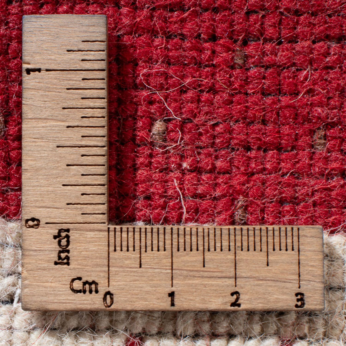 Alfombra Gabbeh - Loribaft Softy - 90 x 60 cm - rojo