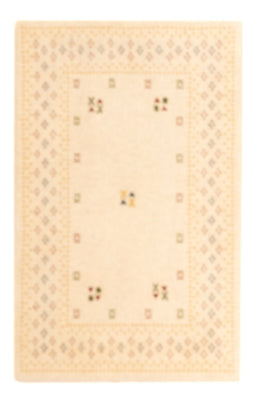 Alfombra Gabbeh - Loribaft Softy - 90 x 60 cm - beige