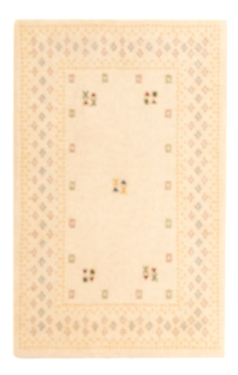 Alfombra Gabbeh - Loribaft Softy - 90 x 60 cm - beige
