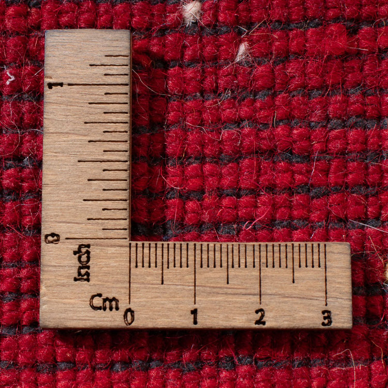 Alfombra Gabbeh - Loribaft Softy - 90 x 60 cm - rojo