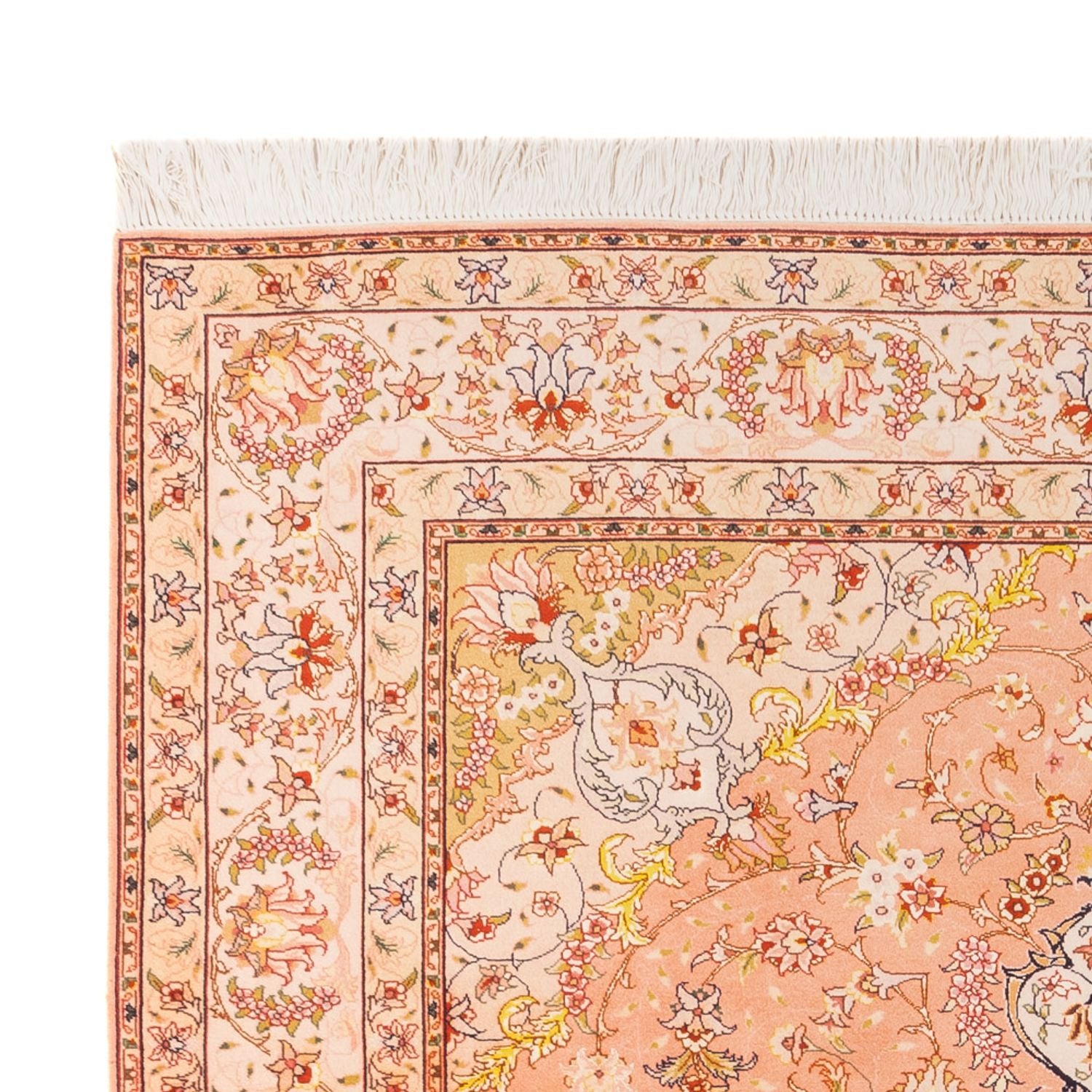Alfombra Persa - Tabriz - Real - 200 x 150 cm - salmón