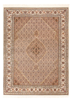 Alfombra oriental - Tabriz - 200 x 150 cm - beige oscuro