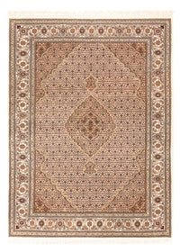 Alfombra oriental - Tabriz - 200 x 150 cm - beige oscuro