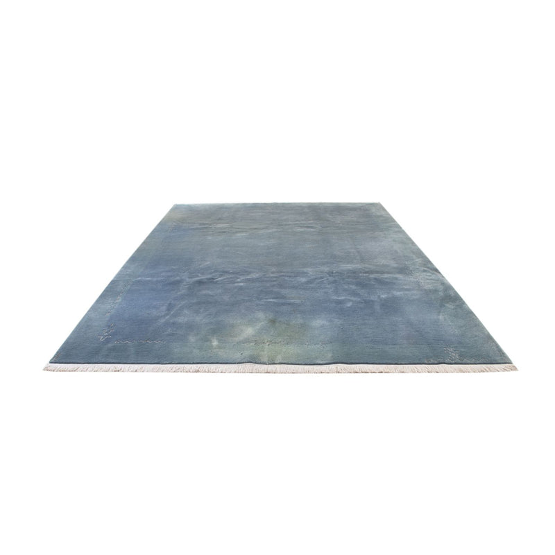 Alfombra de Nepal - 350 x 240 cm - azul claro