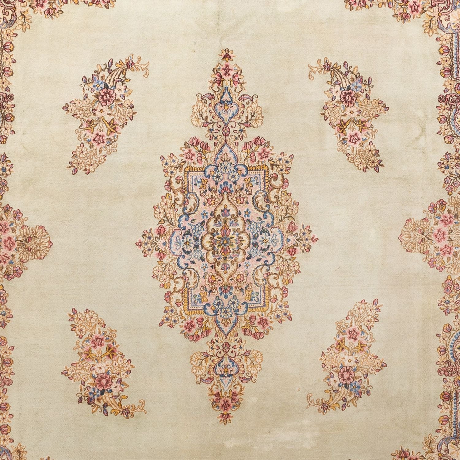 Alfombra oriental - 400 x 300 cm - arena