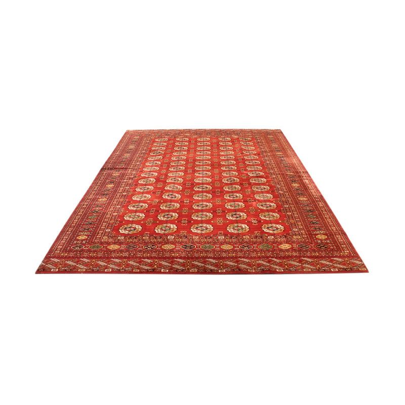 Alfombra afgana - Bukhara - 410 x 300 cm - rojo claro
