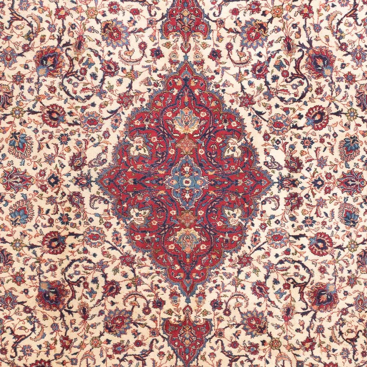 Alfombra persa - Clásica - 410 x 300 cm - rojo oscuro