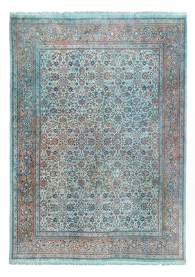 Alfombra oriental - 380 x 280 cm - turquesa