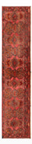 Alfombra de pasillo Alfombra oriental - 160 x 40 cm - rojo oscuro