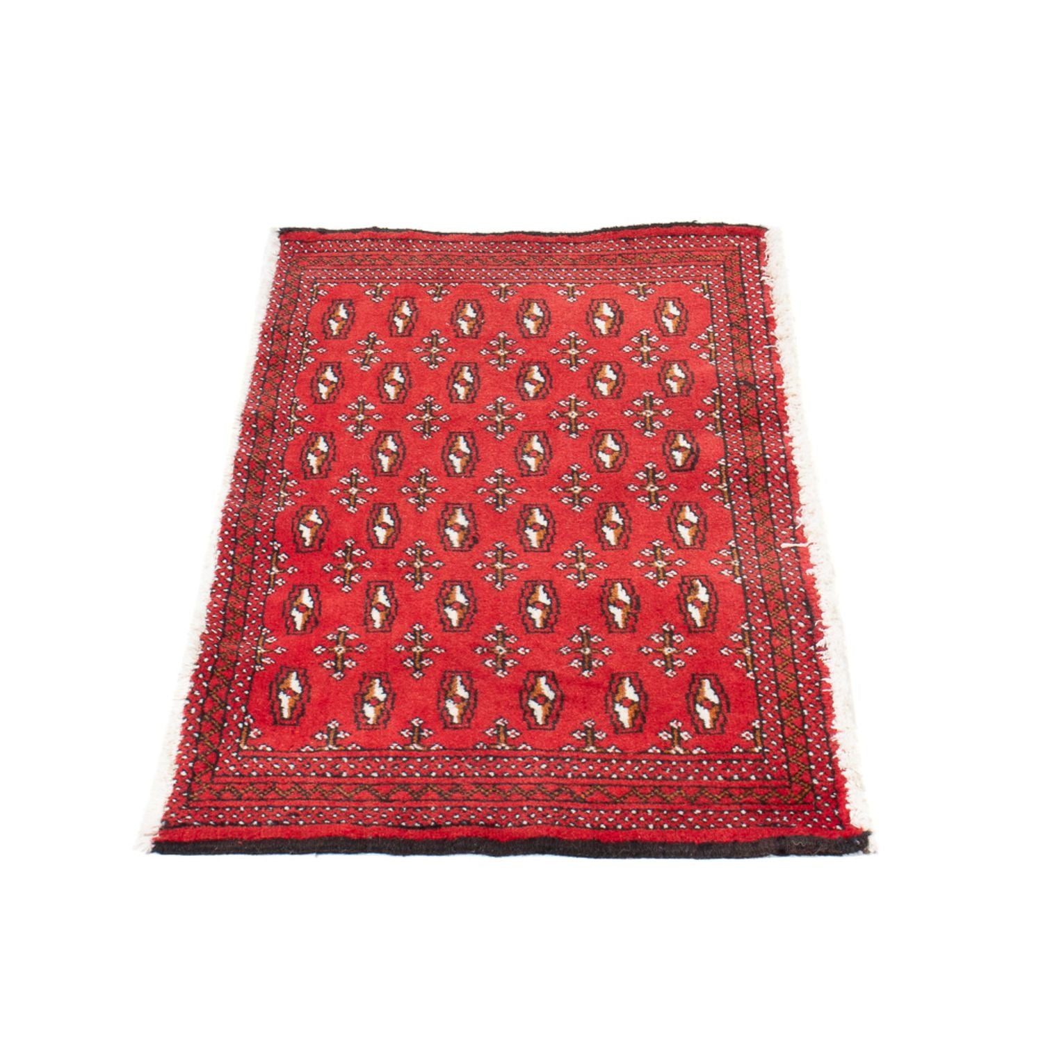 Alfombra de pasillo Alfombra Turkaman - 100 x 50 cm - rojo