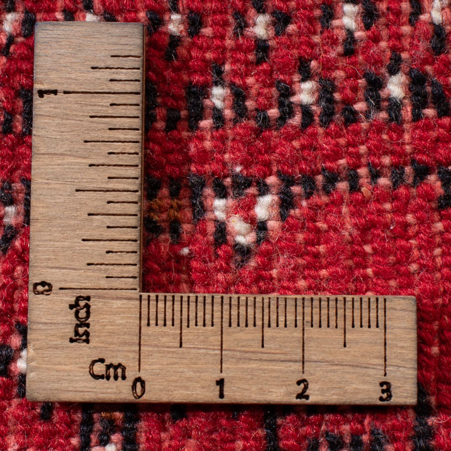 Alfombra de pasillo Alfombra Turkaman - 100 x 50 cm - rojo