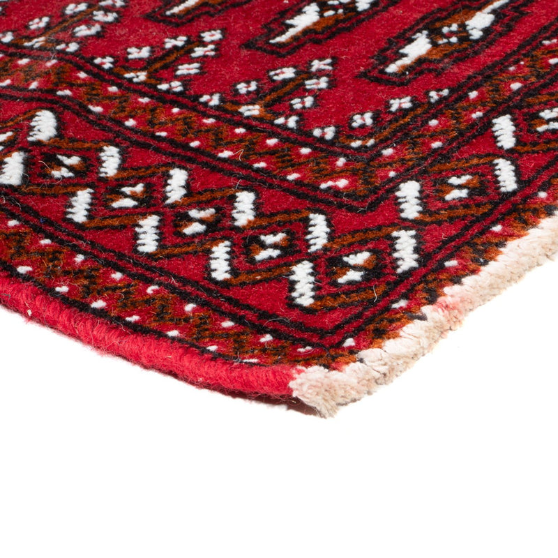 Alfombra Turkaman - 130 x 60 cm - rojo