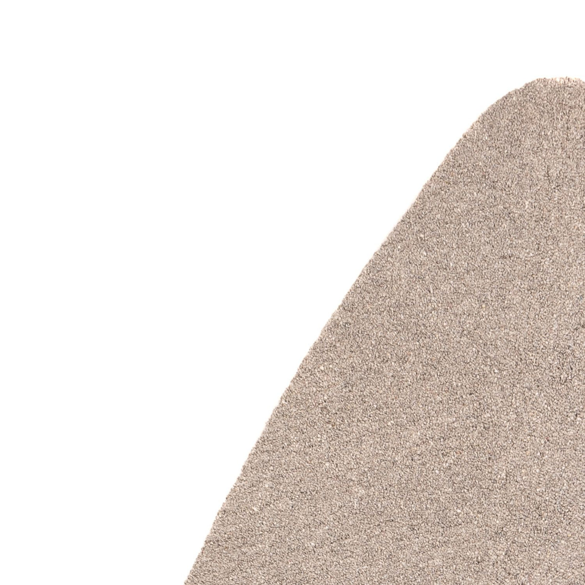 Alfombra de pasillo Alfombra de lana - 290 x 155 cm - gris claro