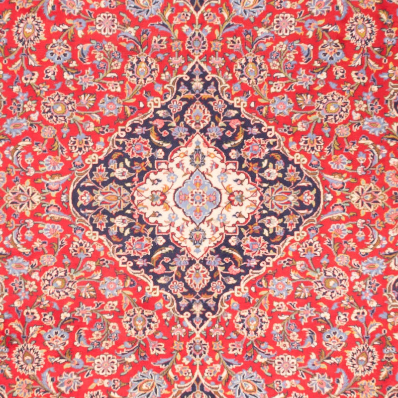 Alfombra persa - Keshan - 355 x 265 cm - rojo