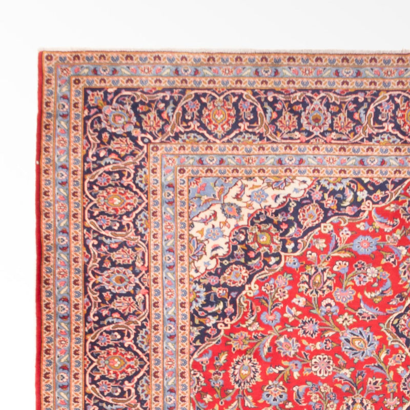 Alfombra persa - Keshan - 355 x 265 cm - rojo