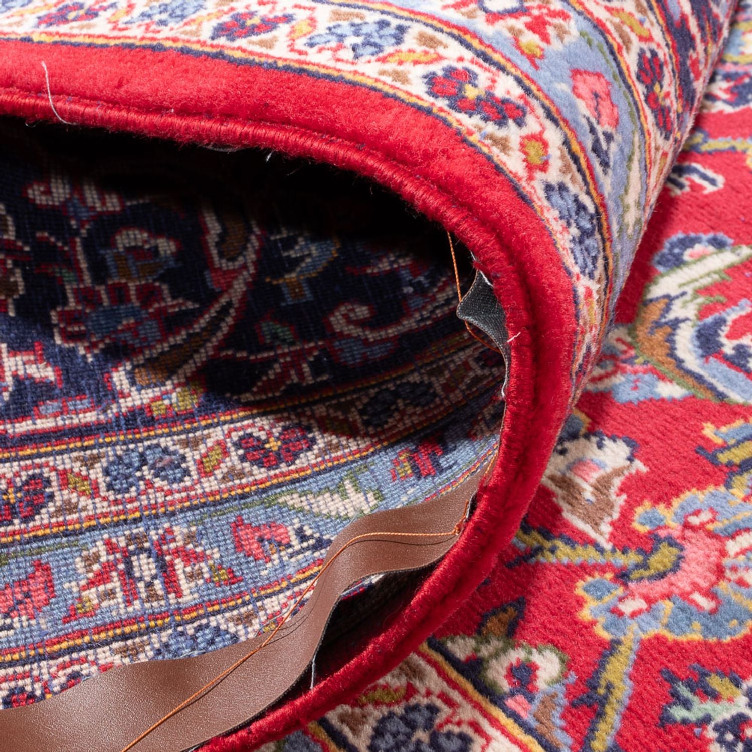 Alfombra persa - Keshan - 355 x 265 cm - rojo