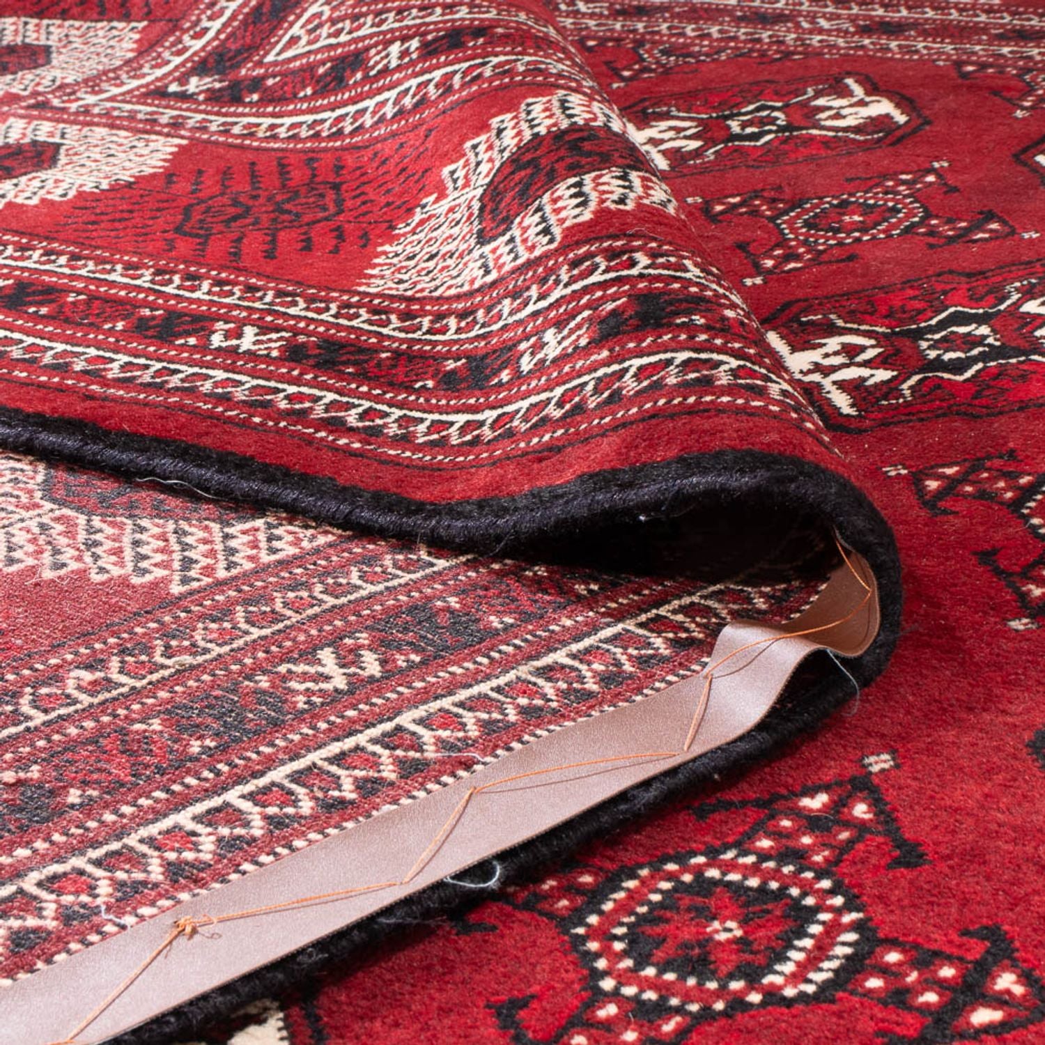 Alfombra Turkaman - 391 x 270 cm - rojo
