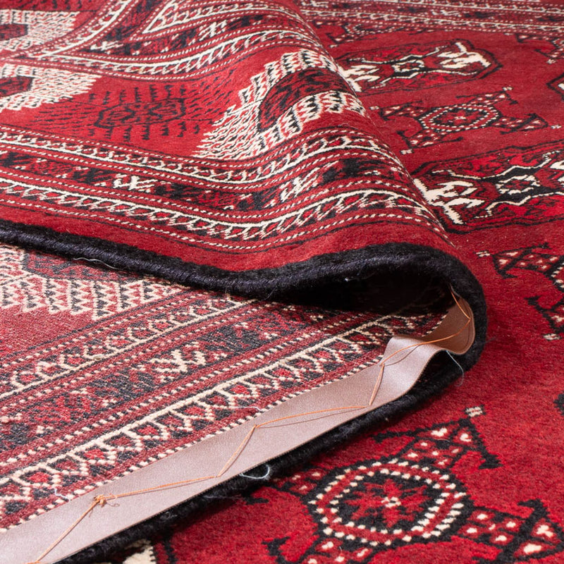 Alfombra Turkaman - 391 x 270 cm - rojo