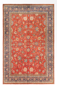 Alfombra persa - Tabriz - 393 x 266 cm - rojo