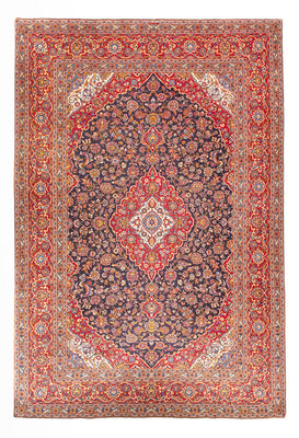 Alfombra persa - Keshan - 405 x 298 cm - rojo claro