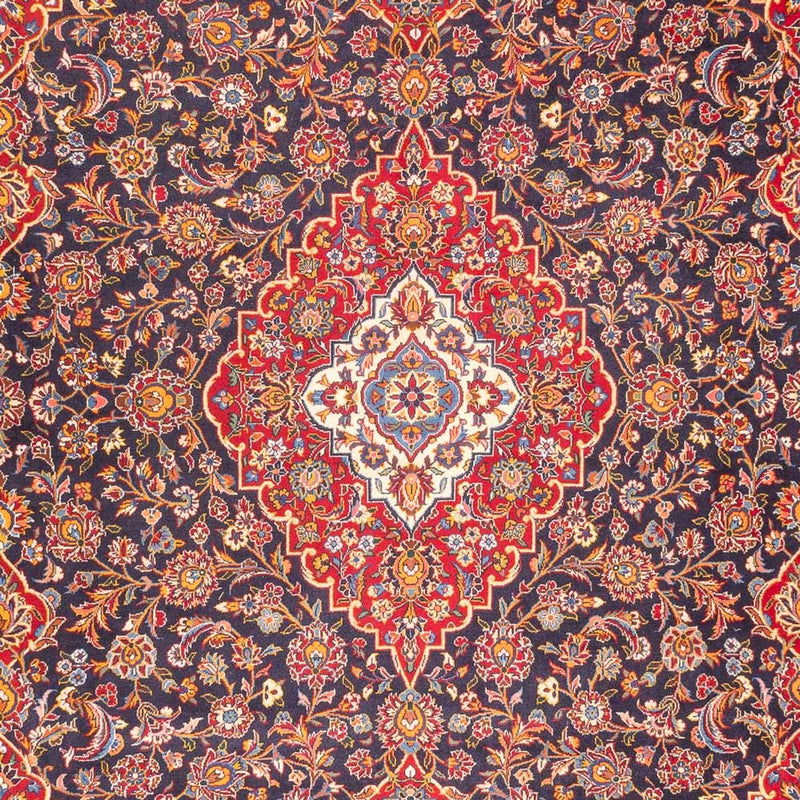 Alfombra persa - Keshan - 405 x 298 cm - rojo claro