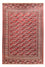 Alfombra Turkaman - 390 x 280 cm - rojo