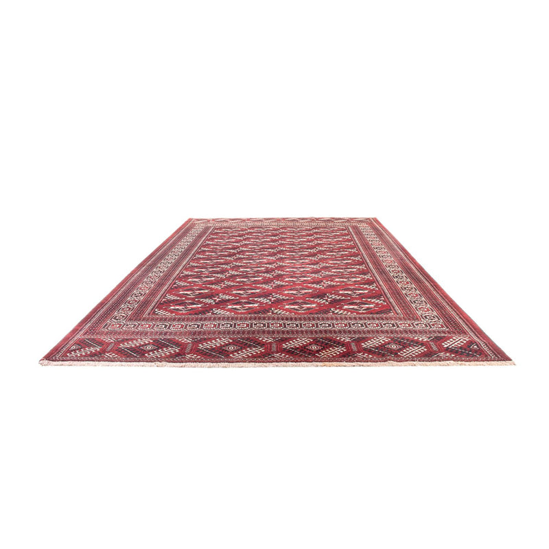 Alfombra Turkaman - 390 x 280 cm - rojo