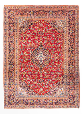 Alfombra persa - Keshan - 357 x 255 cm - rojo