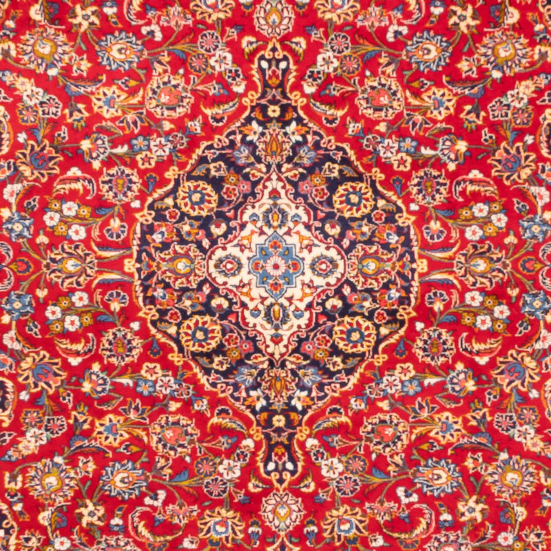 Alfombra persa - Keshan - 357 x 255 cm - rojo