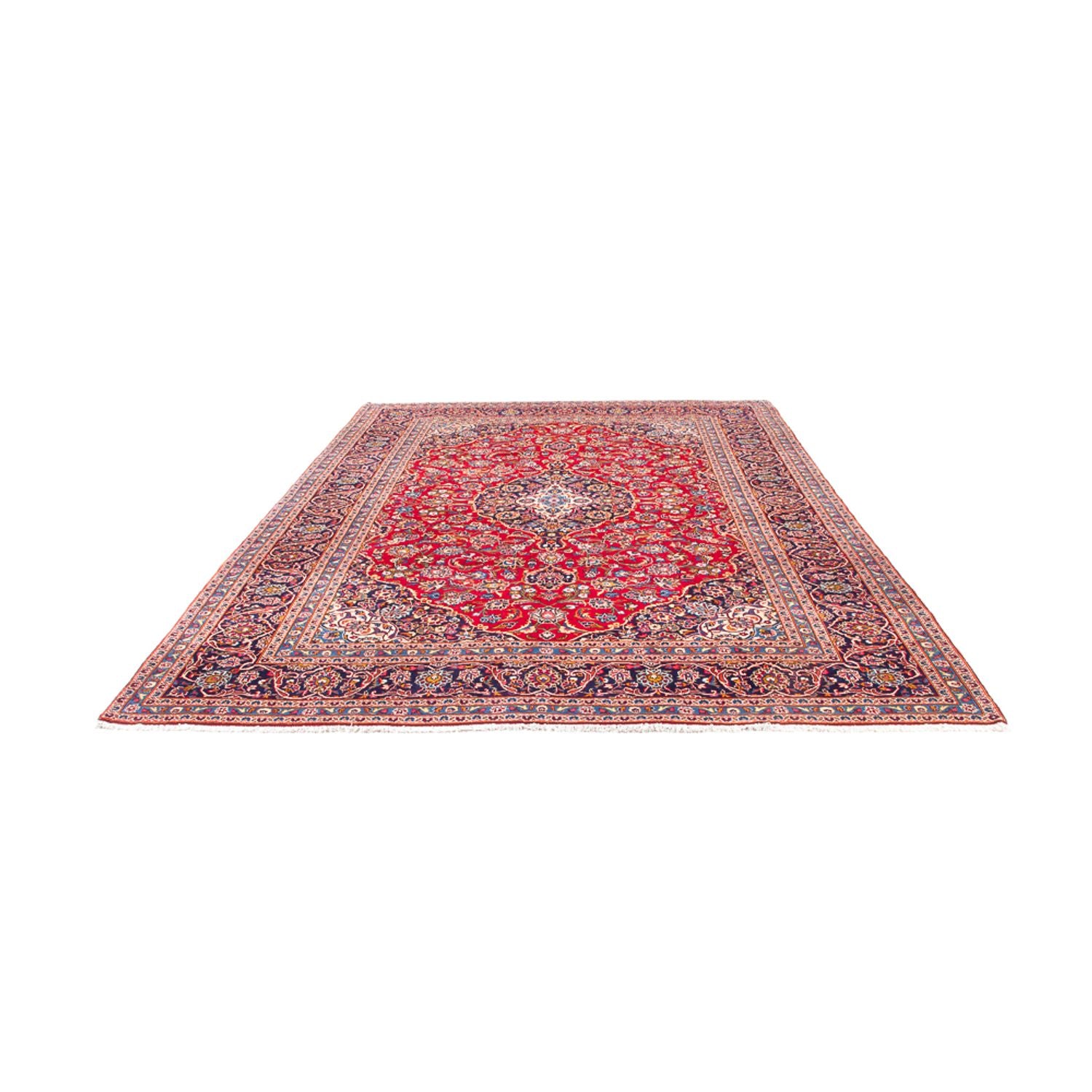 Alfombra persa - Keshan - 357 x 255 cm - rojo
