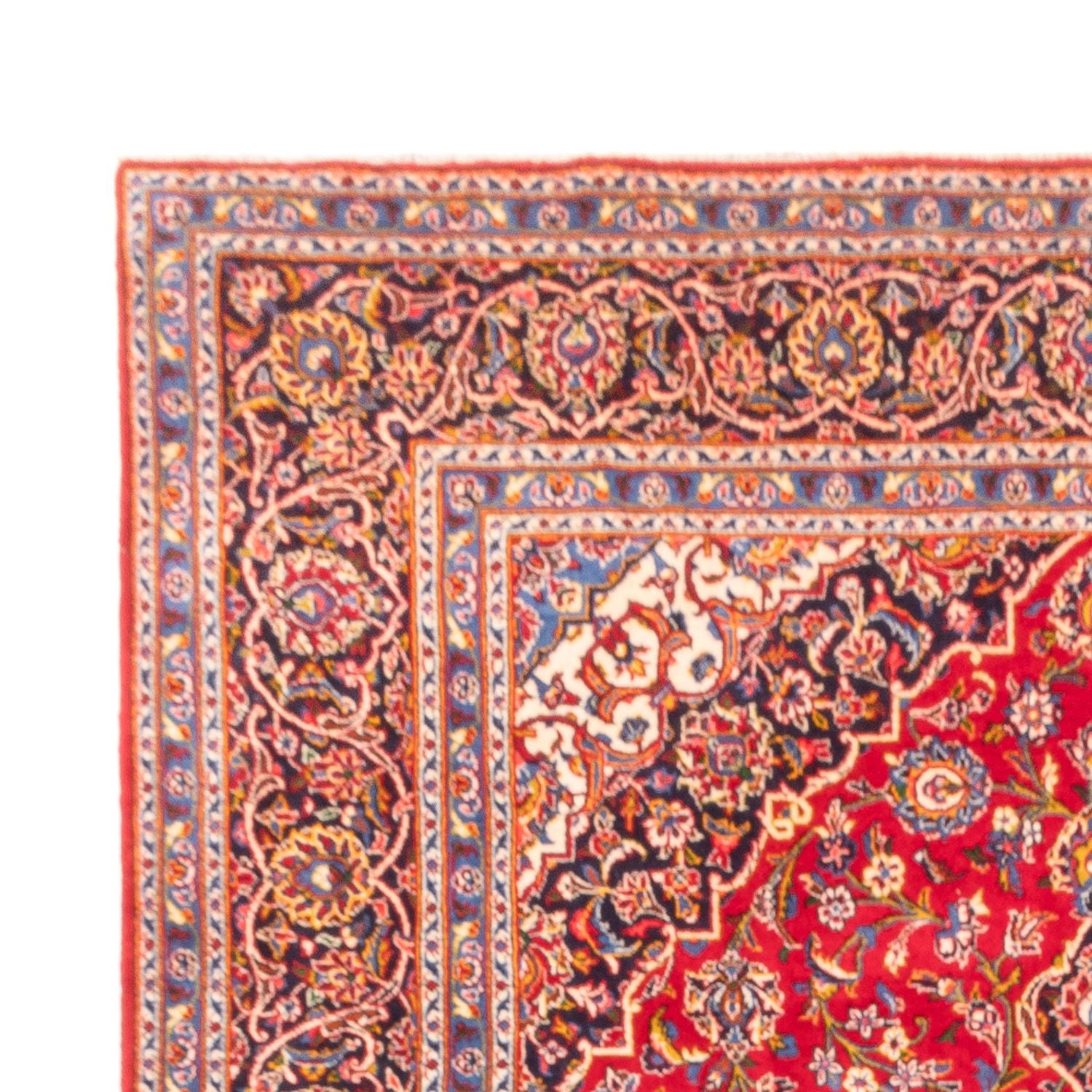 Alfombra persa - Keshan - 380 x 242 cm - rojo
