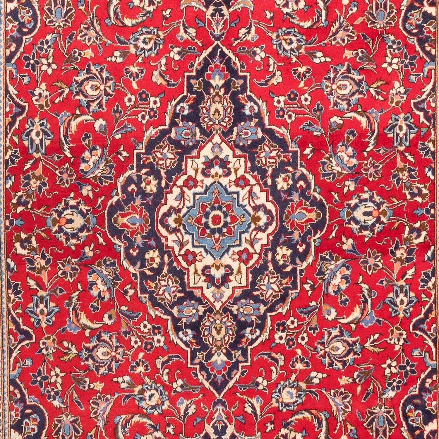Alfombra persa - Keshan - 292 x 200 cm - rojo