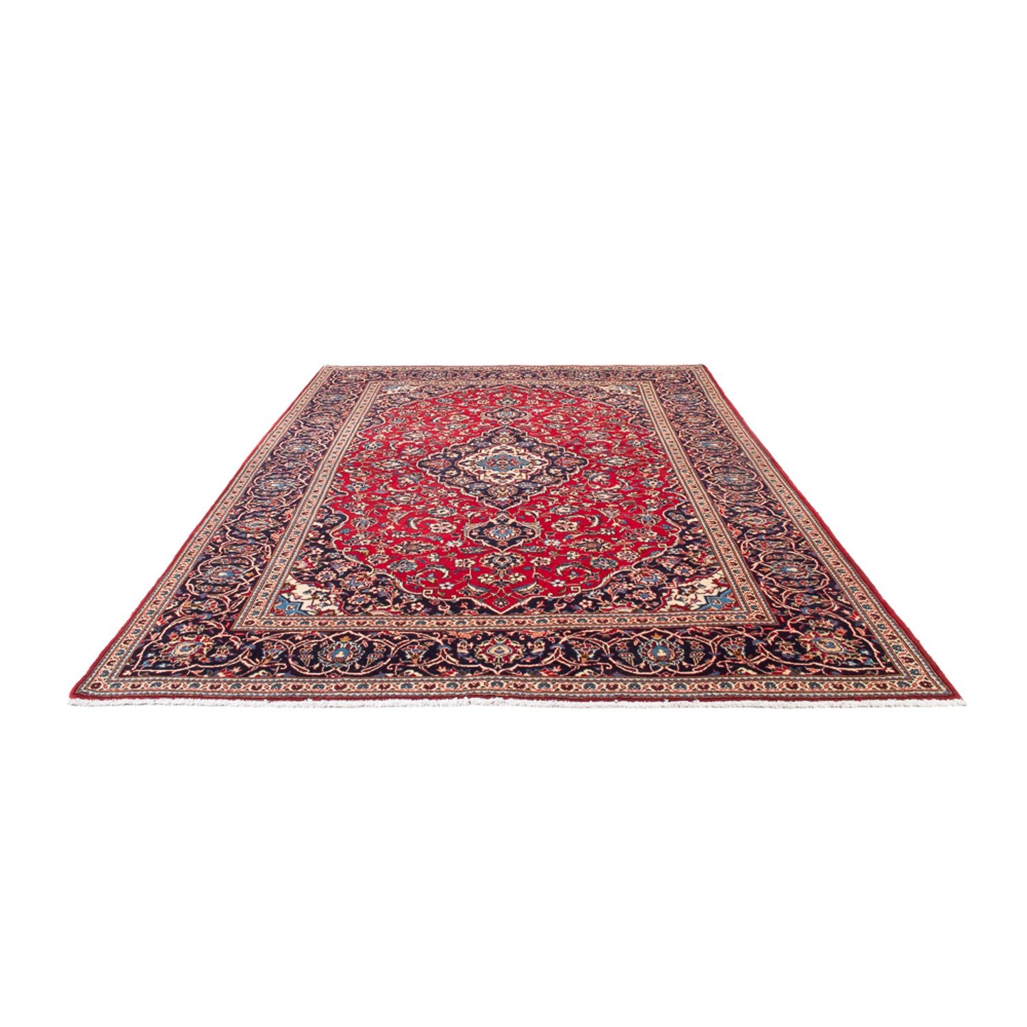Alfombra persa - Keshan - 292 x 200 cm - rojo