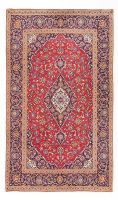 Alfombra persa - Keshan - 302 x 195 cm - rojo